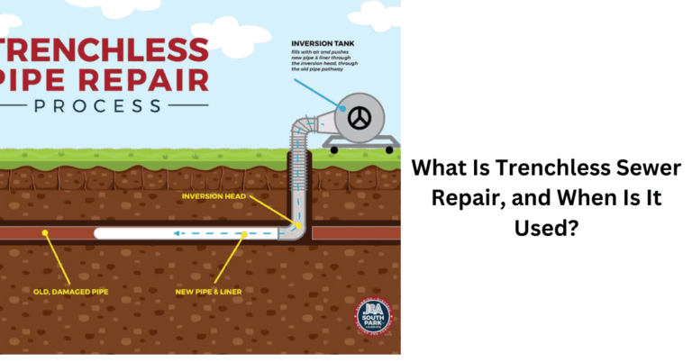 What Is Trenchless Sewer Repair, and When Is It Used? - Ncedcloud