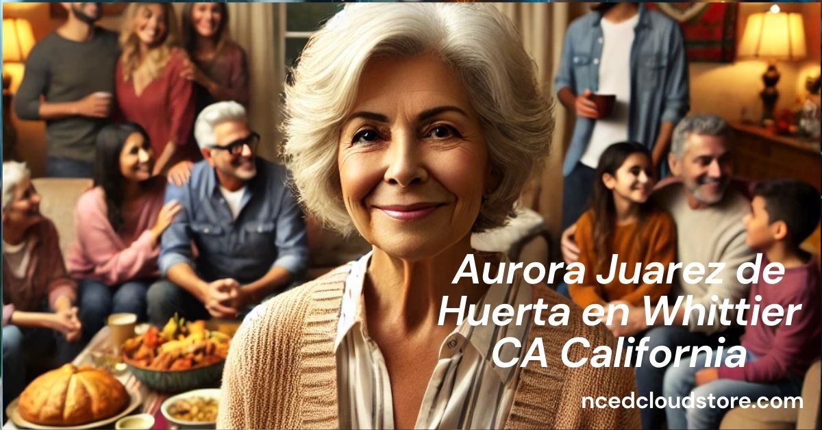 Aurora Juarez de Huerta en Whittier CA California