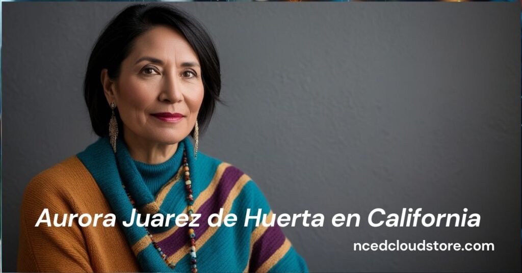 Aurora Juarez de Huerta en California