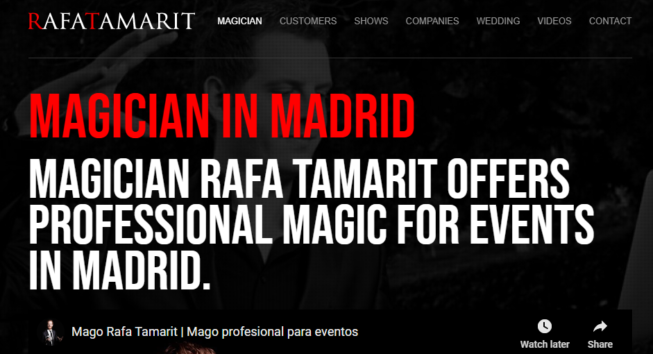 Create Unforgettable Events with the Magic of Rafa Tamarit